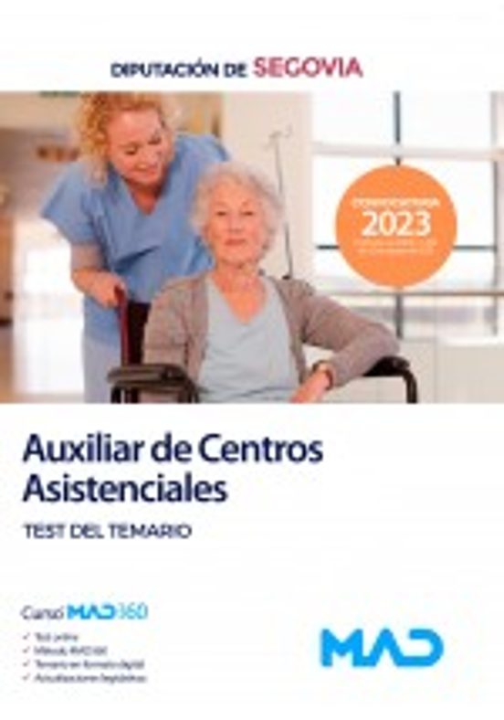 Auxiliar De Centros Asistenciales De La Diputacion Provincial De Segov