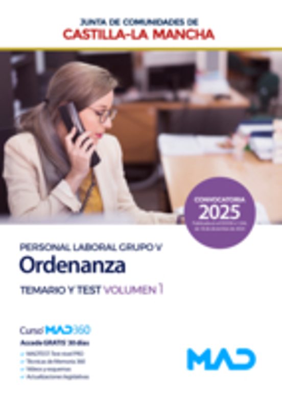 Ordenanza . Temario Vol. 1 Y Test