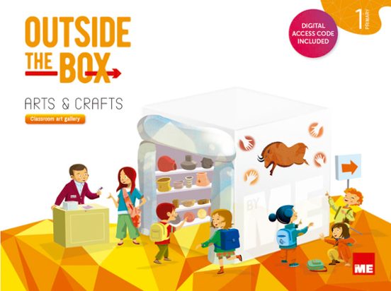 Arts & Crafts 1 Outside the Box P1 Students Book - Trimestral