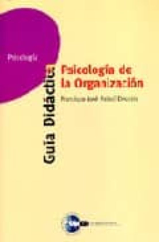 Psicologia De La Organizacion Guia Didactica
