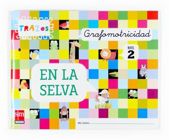Grafomotricidad 4 Años Trazos en la Selva Educacion Infantil