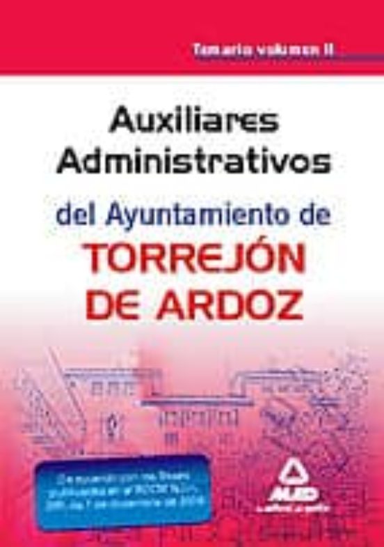 Auxiliar Administrativo Del Ayuntamiento De Torrejon De Ardoz. Te Mari