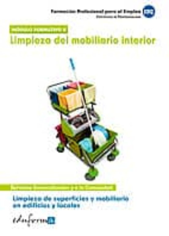 Certificado De Profesionalidad: Limpieza De Superficies Y Mobilia Rio