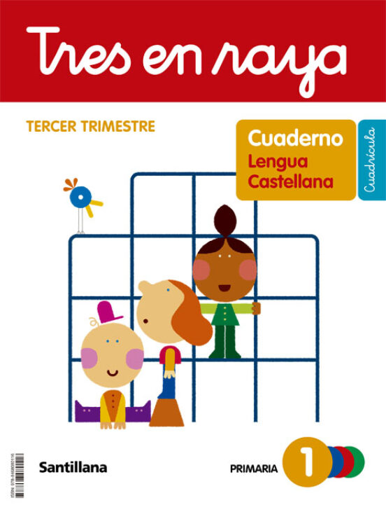 Lengua 1º Educacion Primaria Cuaderno 3 Tres En Raya Cuadricula Cast E
