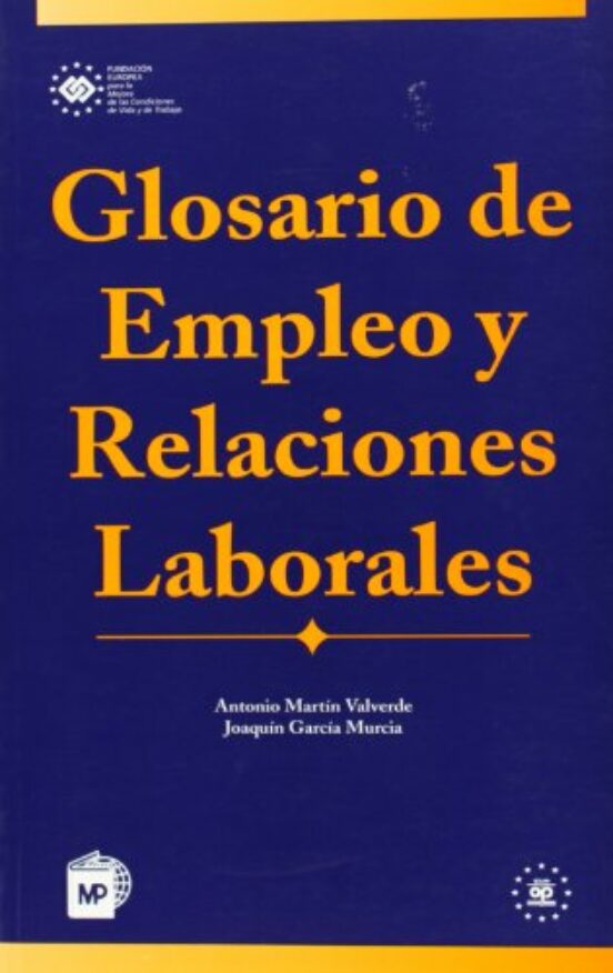 Glosario del Empleo y Relaciones Laborales