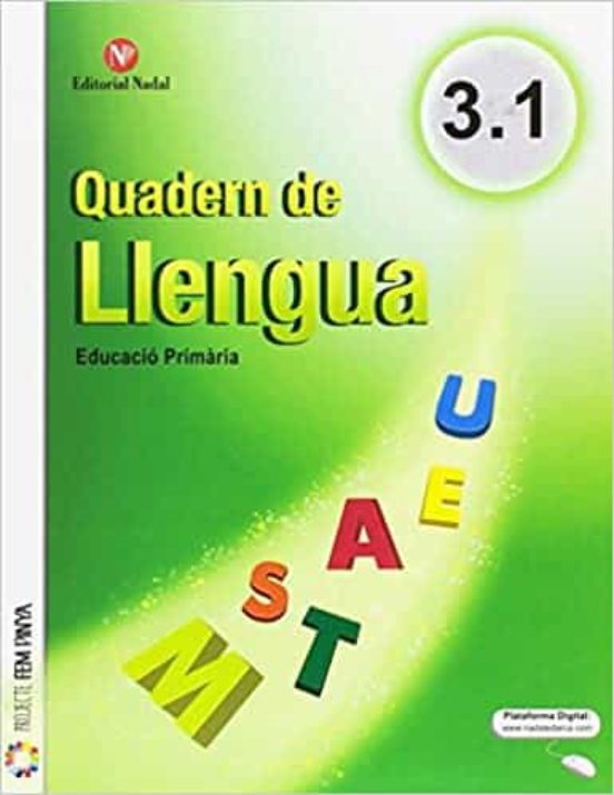 Quaderns Llengua 3º Educaación Primaria Fem Pinya 3 Quader