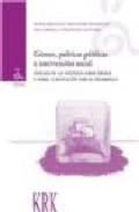Genero Politicas Publicas E Intervencion Social. Analisis De Las Polit