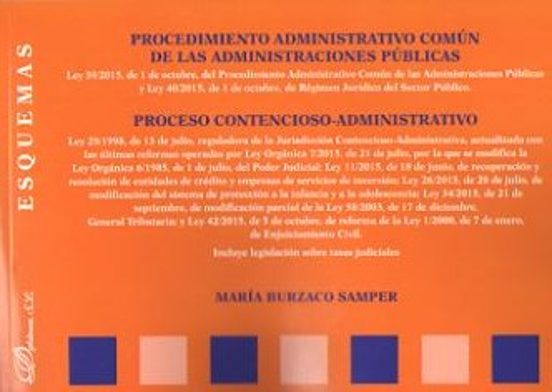 Esquemas: Procedimiento Administrativo Comun De Las Administracio Nes