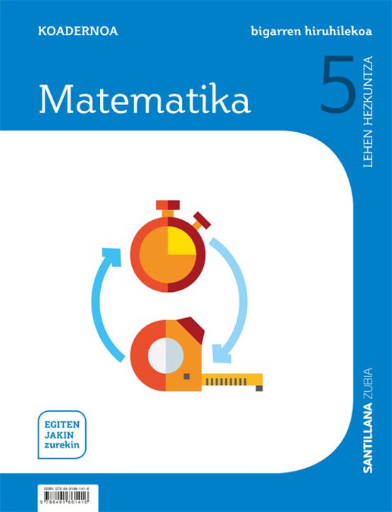 Matematika 5º Lehen Hezkuntza Koadernoa 2 Saber Hacer Ed 2019