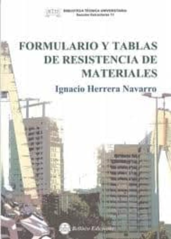 Formulario Y Tablas De Resistencia De Materiales