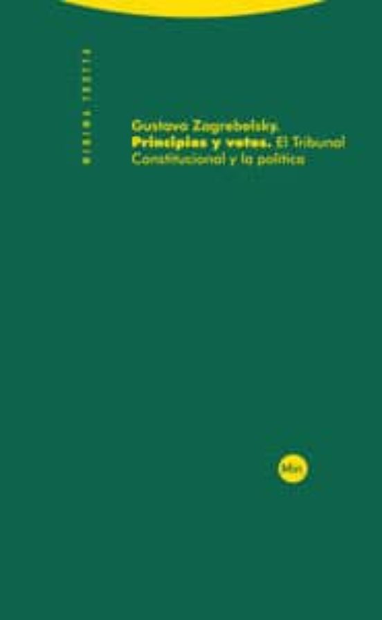 Principios Y Votos: El Tribunal Constitucional Y La Politica