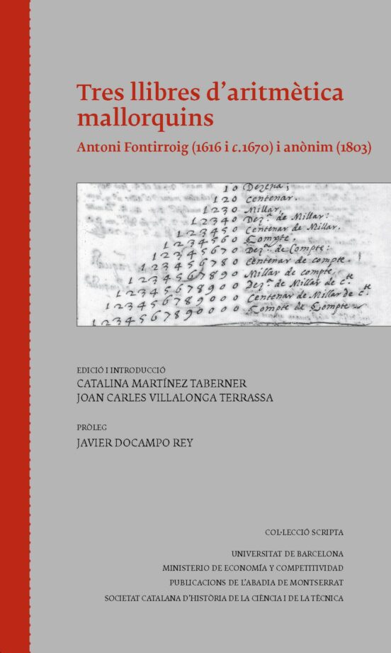 Tres Llibres Daritmètica Mallorquins