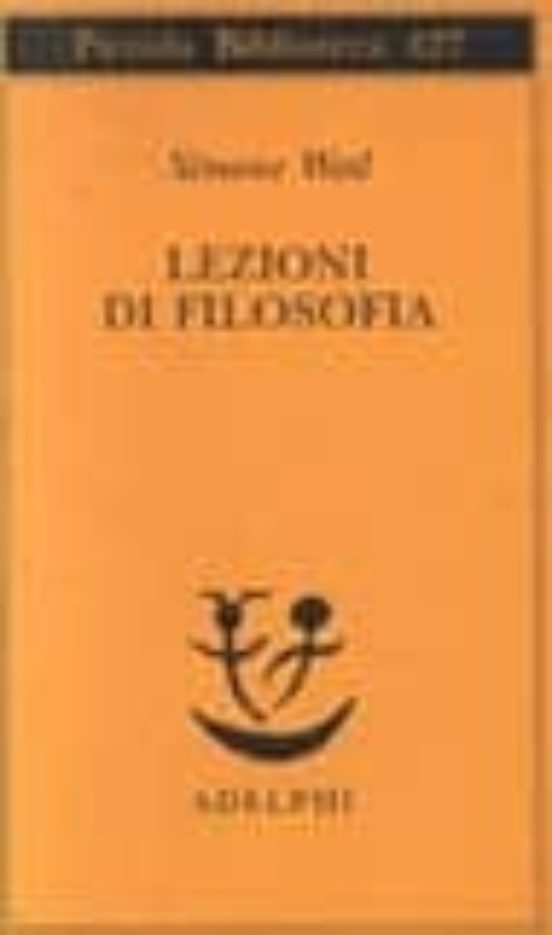 Lezioni Di Filosofia. Roanne 1933-1934
