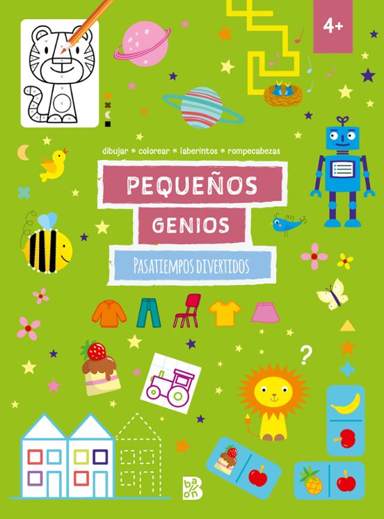Pequeños Genios - Pasatiempos Divertidos +4