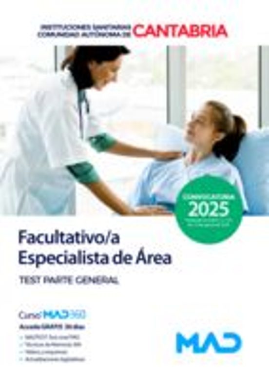 Facultativo/a Especialista De Área. Instituciones Sanitarias De L A Co
