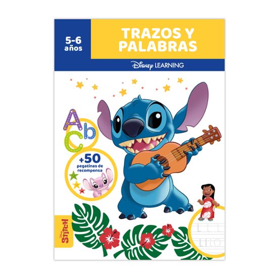 Cuadernos Disney Learning - Letras Y Palabras - Stitch
