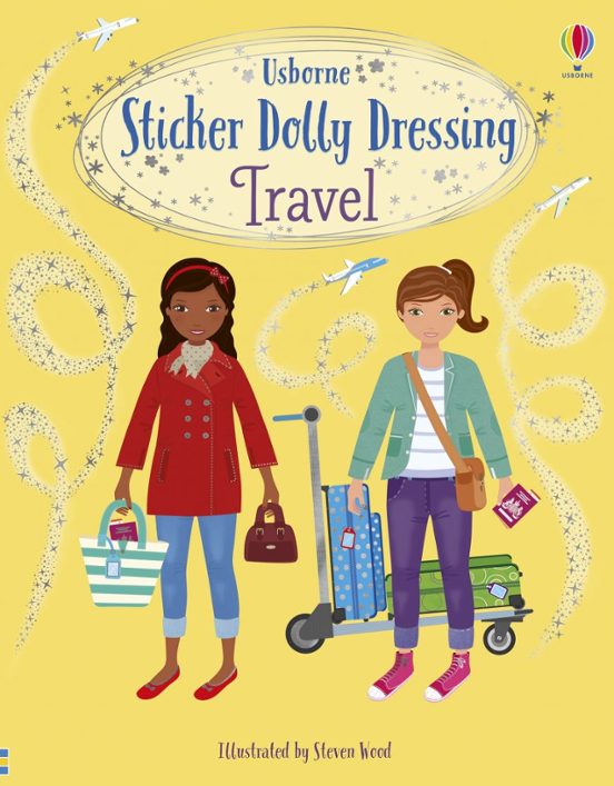 Sticker Dolly Dressing. Travel