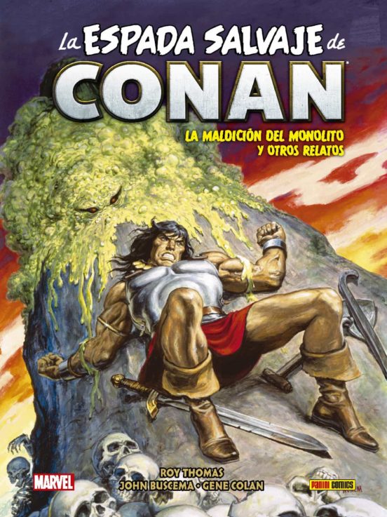 La Espada Salvaje De Conan Nº 10. La Maldicion Del Monolito Y Otros Re