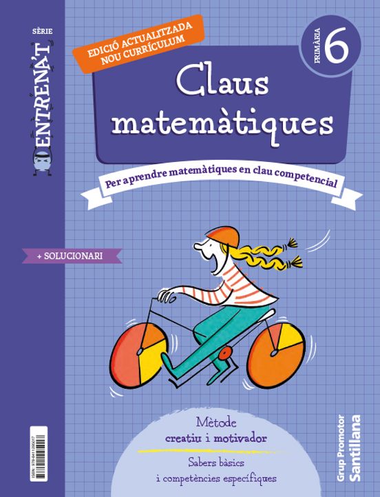 Matematiques 6º Educacion Primaria Quadern Catala Serie Entrenat Ed 20
