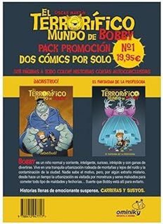 Pack 2x1 El Terrorifico Mundo De Bobby: Monstruo / El Fantasma De La P