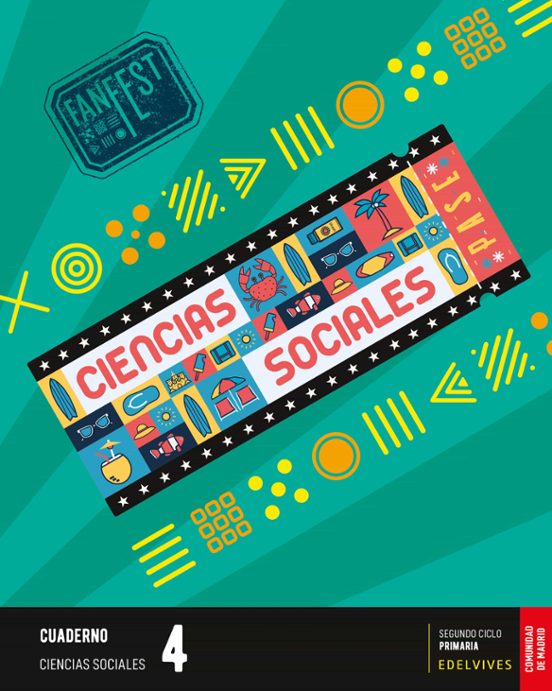 Ciencias Sociales 4º Educacion Primaria Proyecto Fanfest Cuaderno Madr
