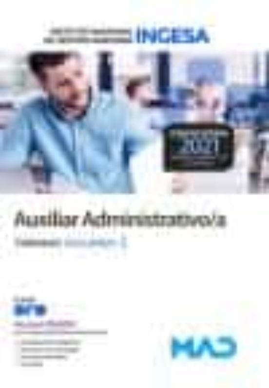Auxiliar Administrativo Del Instituto Nacional De Gestión Sanitaria . Temario Volumen 2