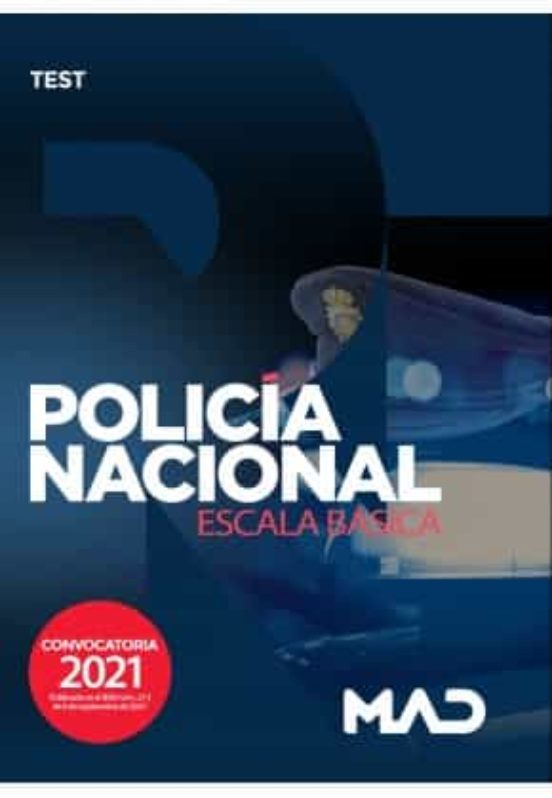 Policía Nacional Escala Básica. Test