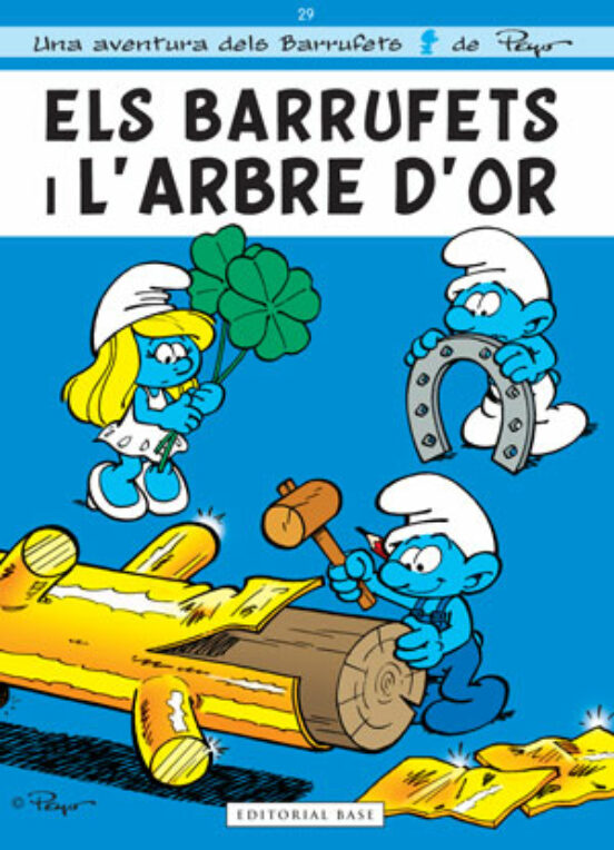 Els Barrufets i Larbre Dor