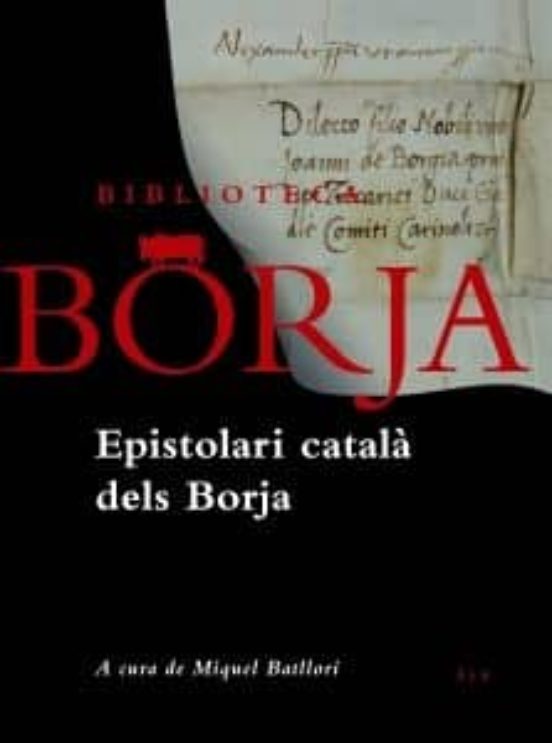 Epistolari Catala Dels Borja