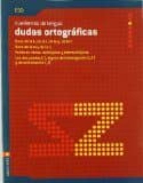 Cuaderno Dudas Ortografia ESO 3