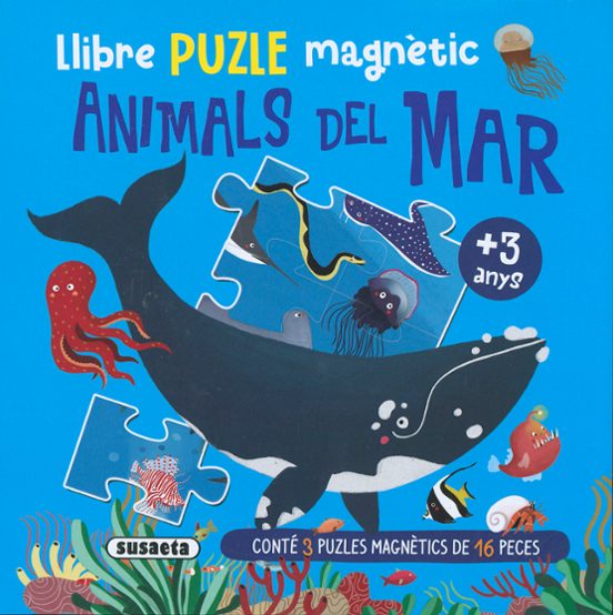 Llibre Puzle Magnètic Animals Del Mar