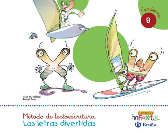 Las Letras Divertidas Infantil 5 Años Cuaderno 8