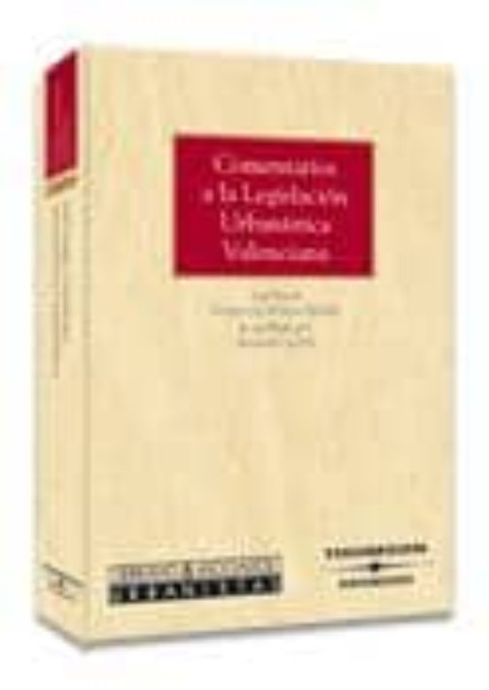 Comentarios Legislacion Urbanistica Valenciana