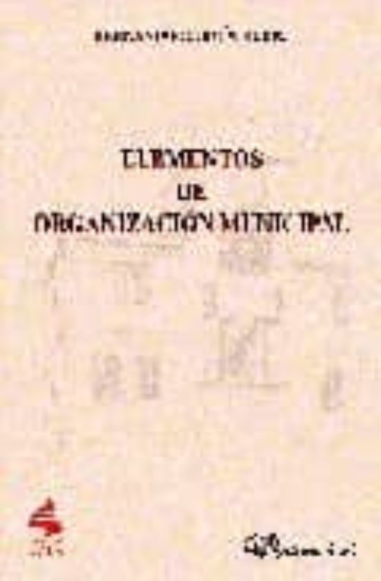 Elementos De Organización Municipal