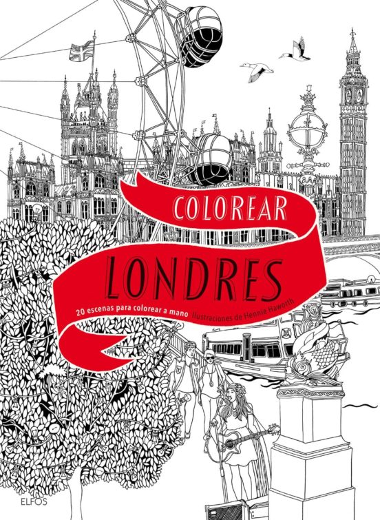 Colorear Londres: 20 Escenas Para Colorear A Mano
