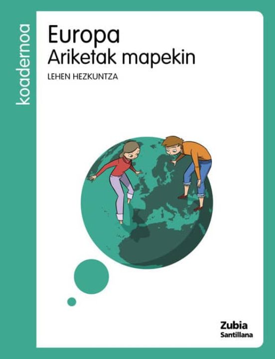 Koadernoa Europa Ariketak Mapekin Lehen Hezkuntza Zubia