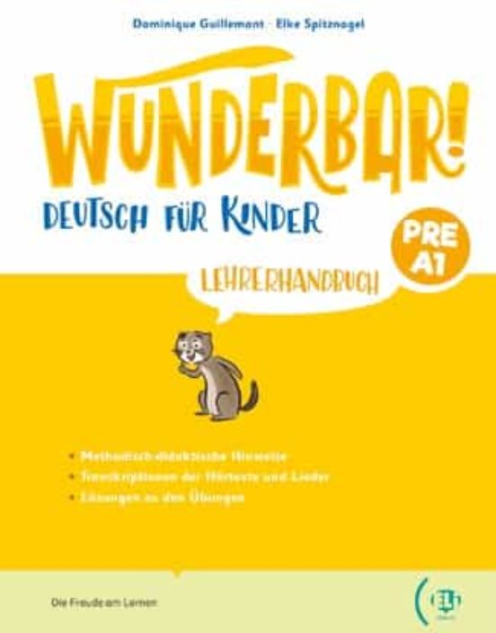 Wunderbar! Starter Lehrerhandbuch + 2 Audio Cds Primary