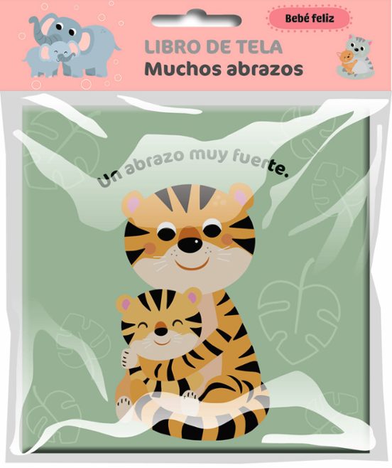 Bebé Feliz - Libro De Tela - Muchos Abrazos