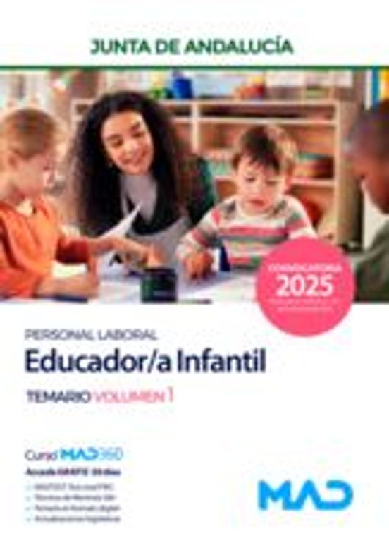 Educador/a Infantil De La Junta De Andalucia Temari