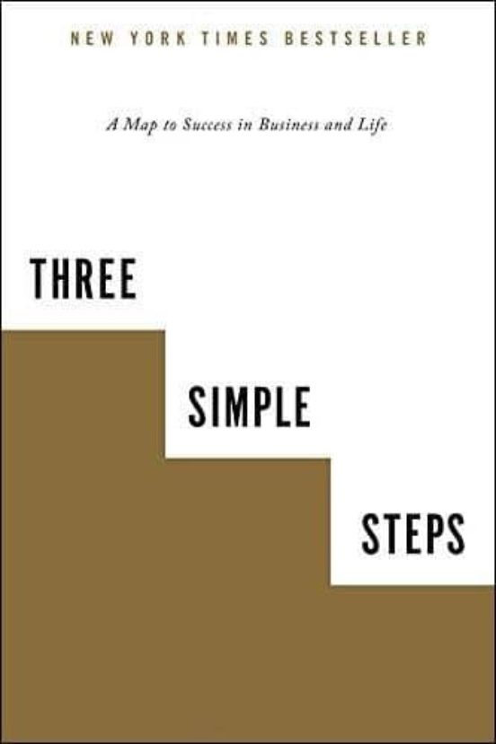 Three Simple Steps: A Map To Success In Business And Life