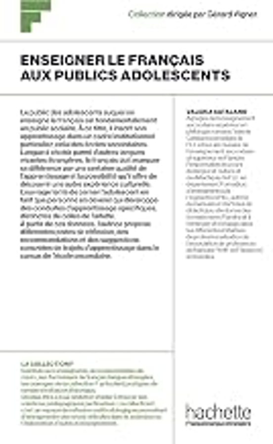 Collection F: Enseigner le français aux publics adolescents