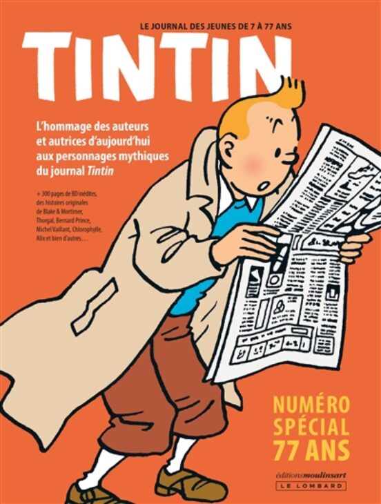 Journal Tintin : Spécial 77 Ans