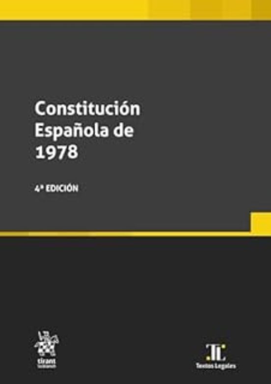 Constitución Española 1978 4ª Edición