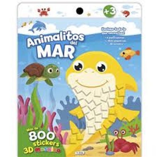 Animalitos Del Mar Mosaico 3d