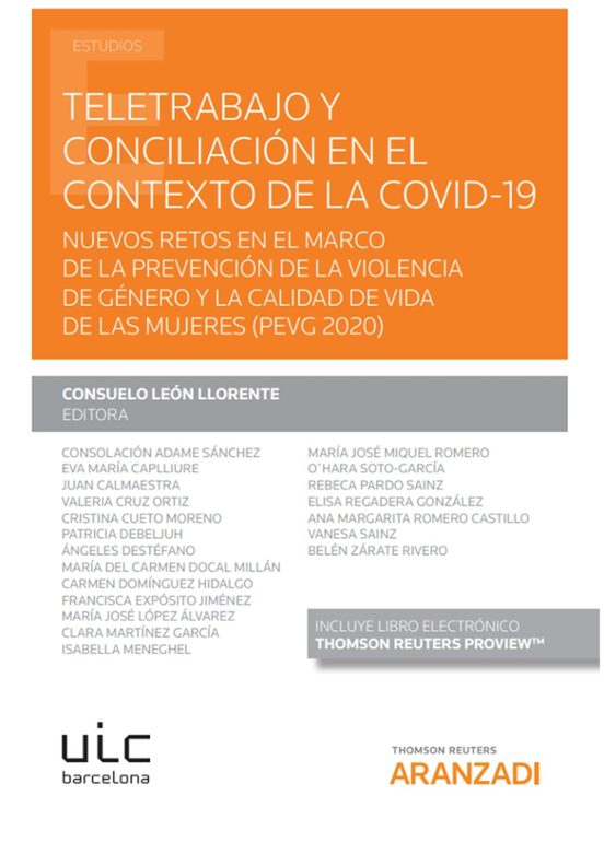 Teletrabajo Y Conciliación En El Contexto De La Covid-19