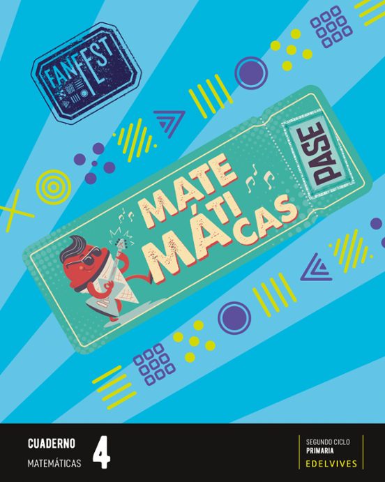 Matemáticas 4º Educacion Primaria Proyecto Fanfest Cuaderno