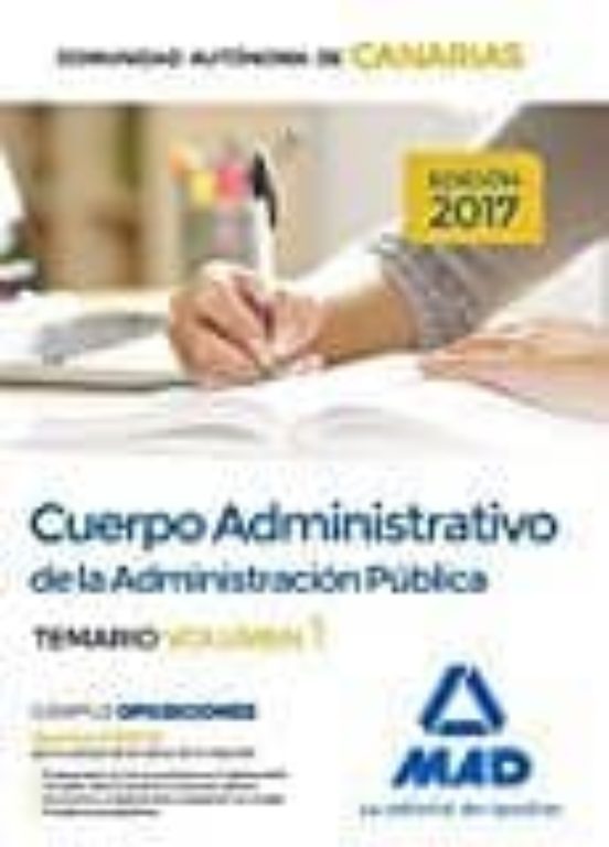 Cuerpo Administrativo De La Administracion Publica De La Comunidad Aut
