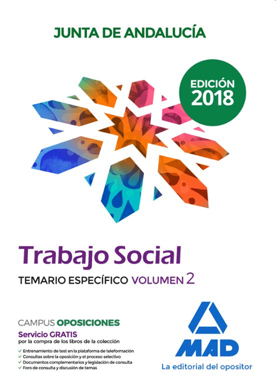 Trabajo Social De La Junta De Andalucia: Temario Especifico