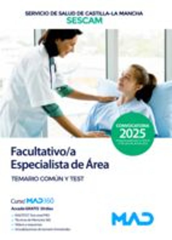 Facultativo/a Especialista De Área. Servicio De Salud De Castilla La M