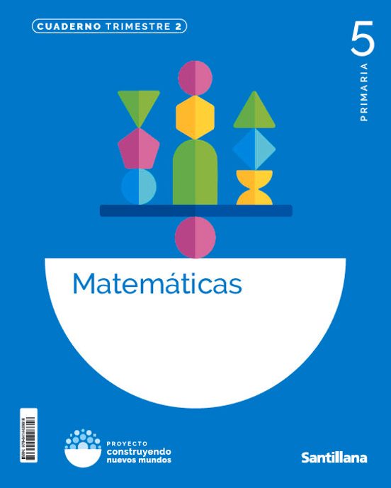 Cuaderno de Matemáticas 2-5º Primaria